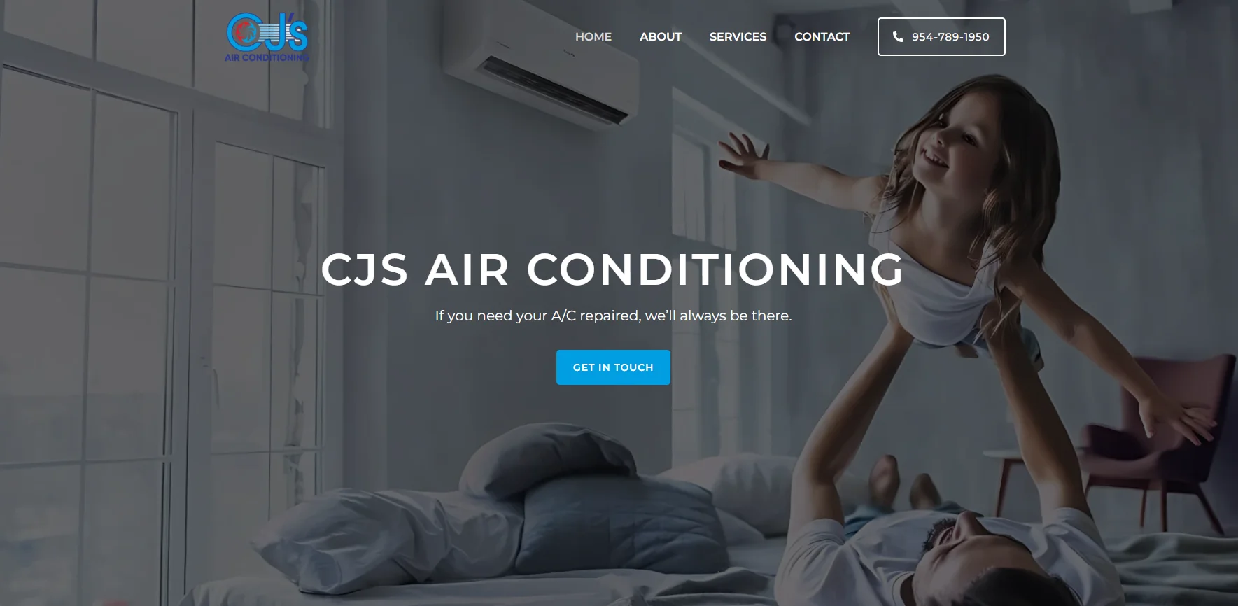 HVAC company website design