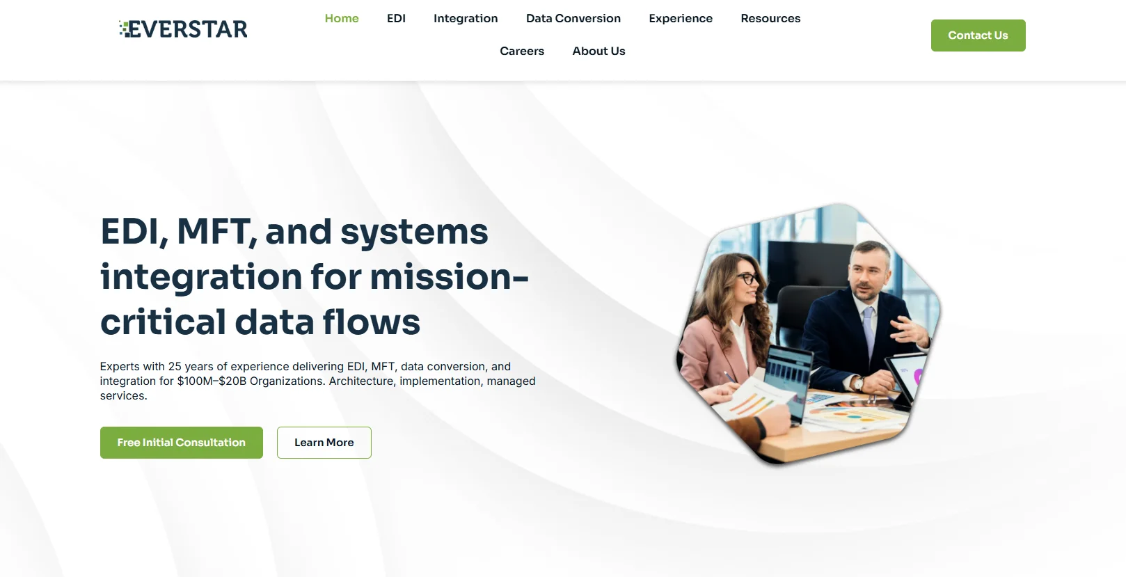 enterprise technology website design